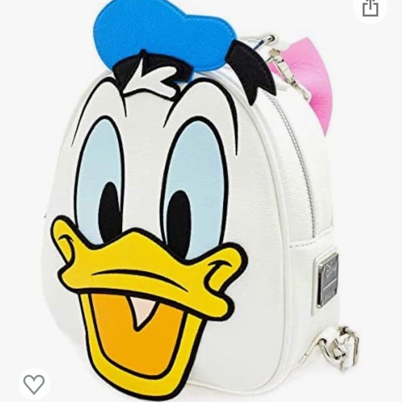 ❗️SOLD❗️Donald & Daisy Duck Mini Backpack - Picture 3 of 15